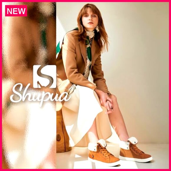 Women's Water-Resistant Ankle Boots with Faux Fur Lining, Adjustable Lace-Up - Picture 7 of 8